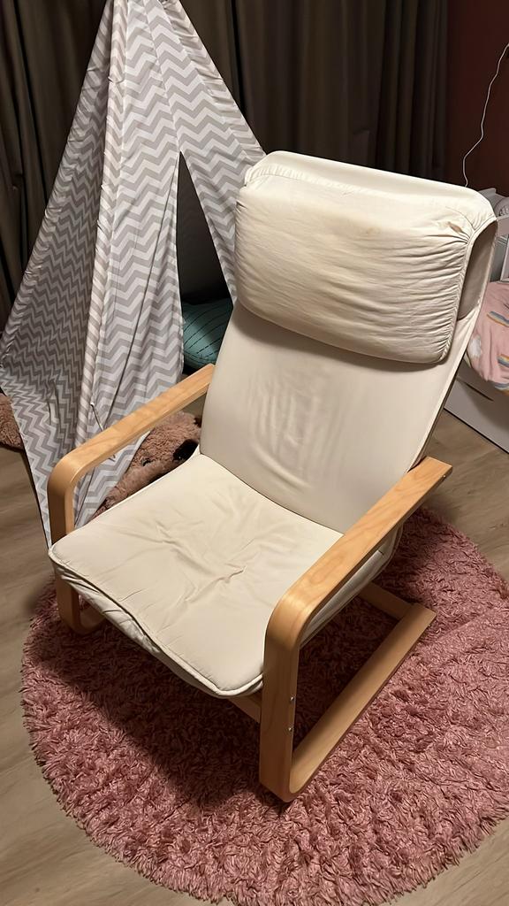 Stoel Ikea type Pello, Huis en Inrichting, Fauteuils, Ophalen, Gebruikt, 50 tot 75 cm