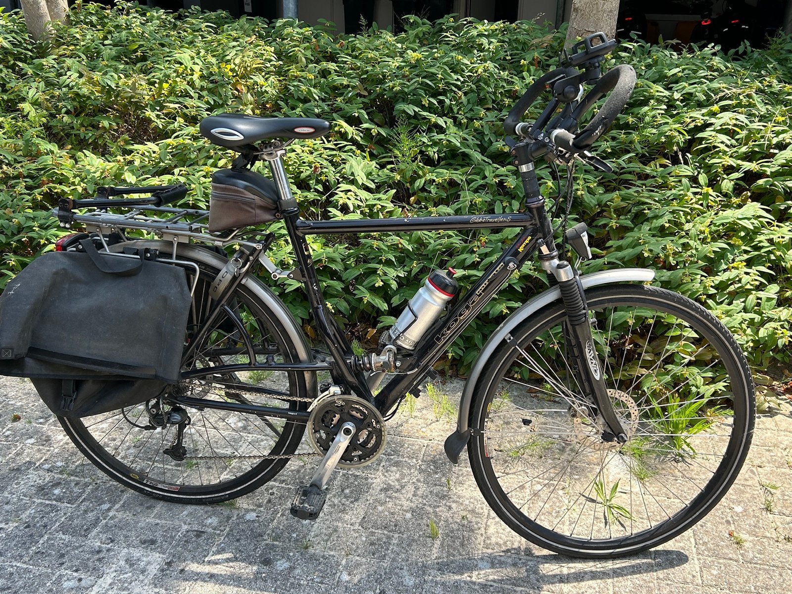Koga Miayata Globe traveller-S mt 54 kleur Aubergine, Ophalen, Koga Miyata, Meer dan 20 versnellingen, Schijfrem