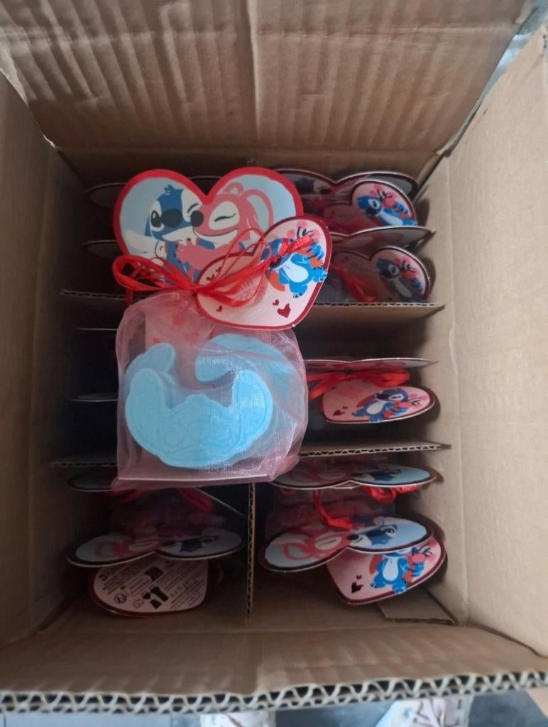 Doos met Stitch Bad Fizzers (advr 416), Ophalen of Verzenden, Nieuw, Bad & Douche