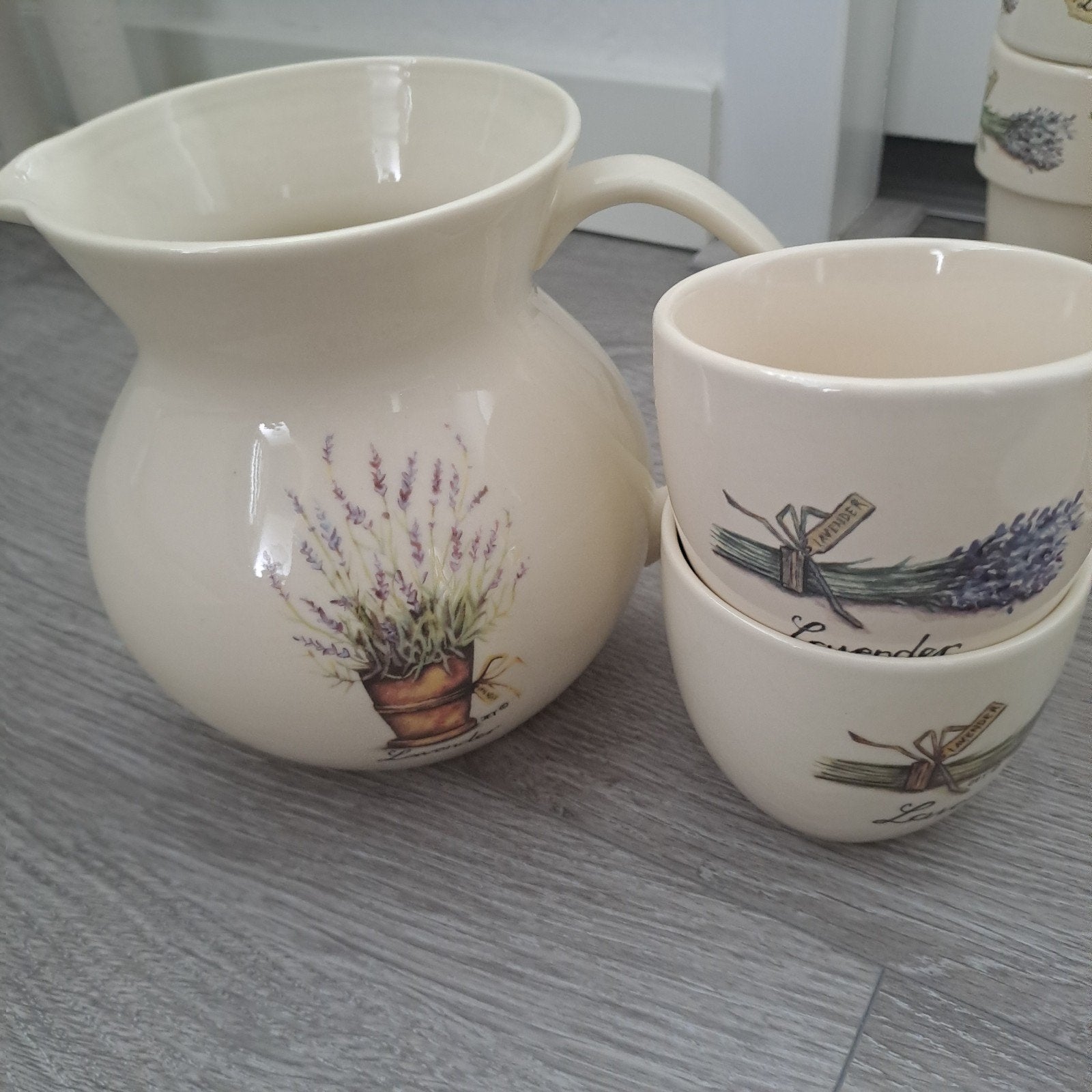 lavendel servies yet, Ophalen, Aardewerk, Overige stijlen