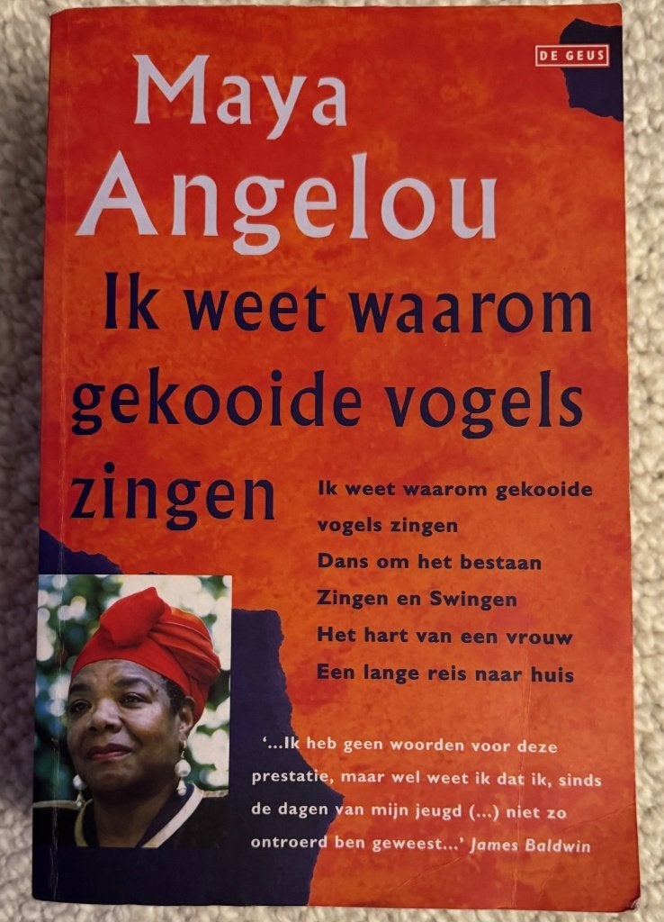 Ik weet waarom gekooide vogels zingen – Maya Angelou, Boeken, Ophalen of Verzenden, Gelezen, Maya Angelou