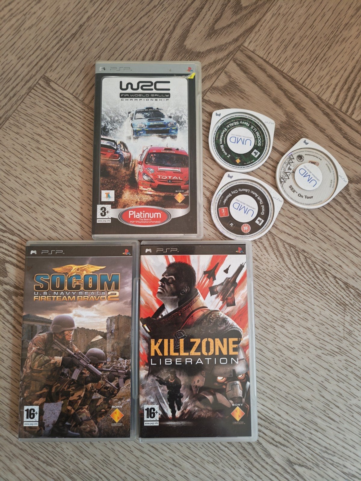 PSP Games: WRC, SOCOM, Killzone, SSX, GTA, Spelcomputers en Games, Games | Sony PlayStation Portable, Ophalen of Verzenden