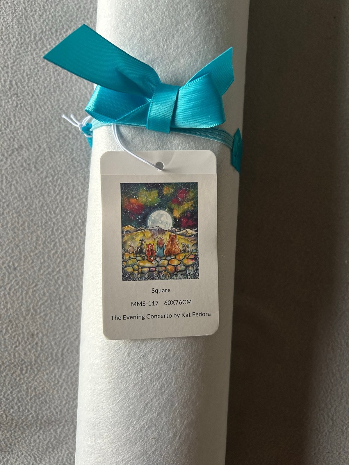 Diamond Painting Kit - The Evening Concerto by Kat Fedora, Fantasie, Handgemaakt, Diamond painting, Nieuw
