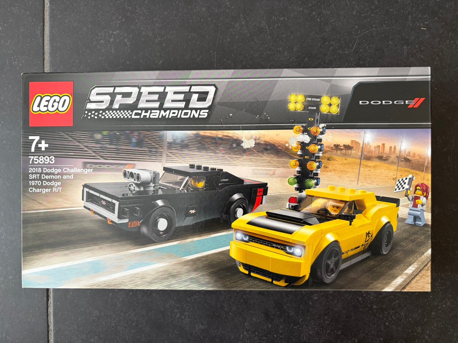 Nieuw en ongeopend Lego 75893 Dodge, Ophalen, Lego, Nieuw, Speed Champions