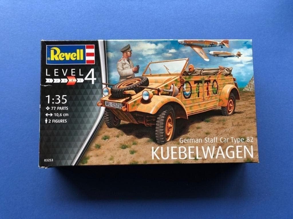 Revell 3253 German Staff Car Type 82 Kübelwagen 1/35, Verzenden, Nieuw, 1:35 tot 1:50