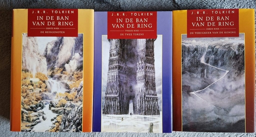 J. R. R. Tolkien In de ban van de Ring Trilogie HARDCOVER, Ophalen of Verzenden, Zo goed als nieuw