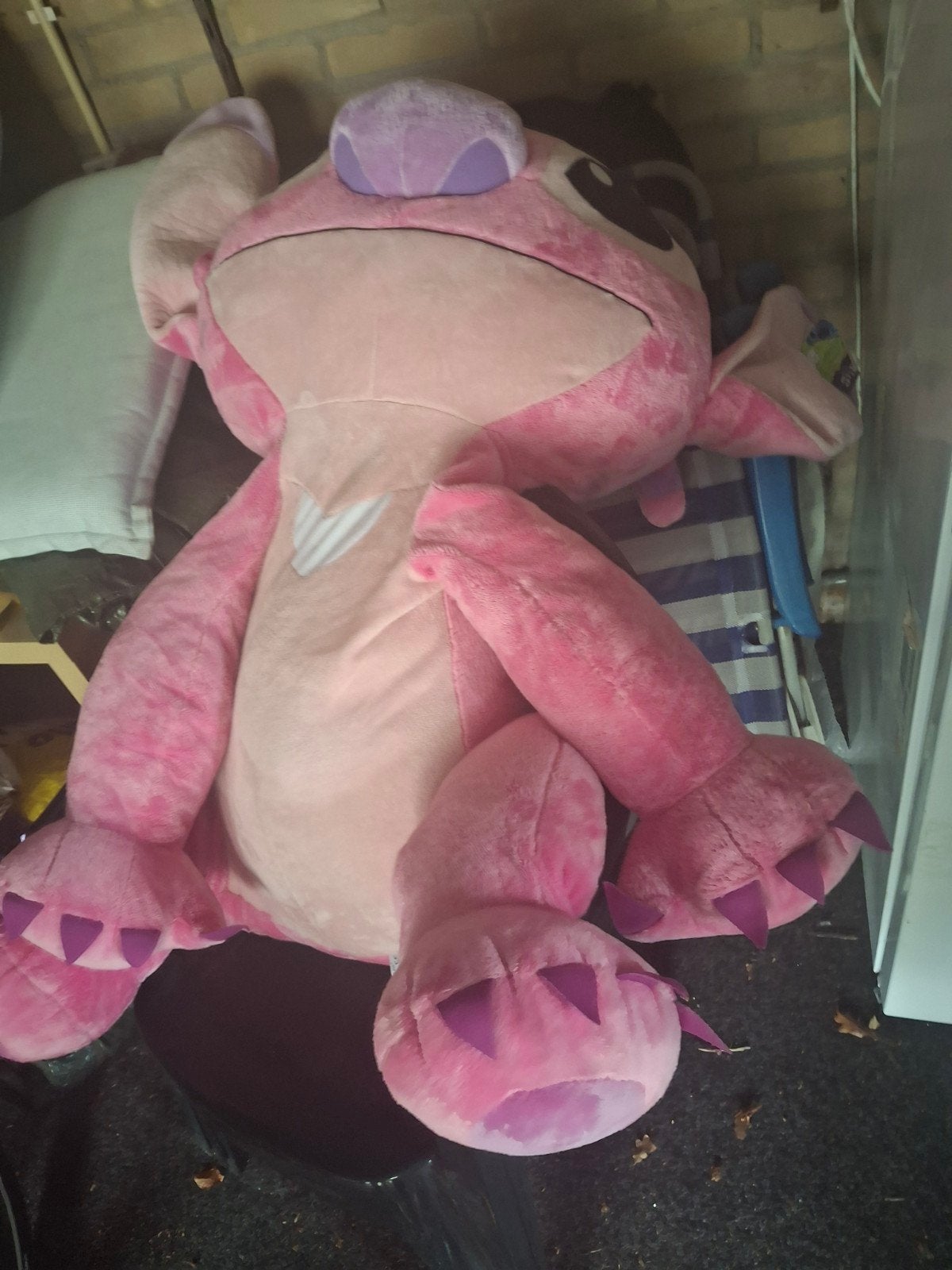 Grote Roze Stitch Knuffel - Disney Angel, Ophalen, Disney, Overige typen, Roze