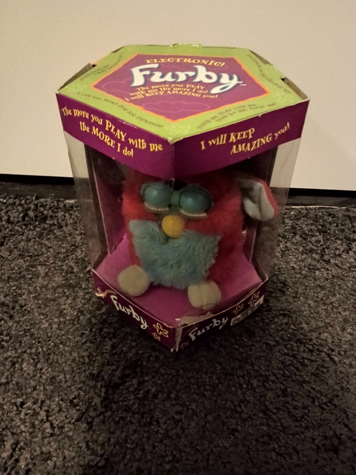Vintage Furby Sherbert in doos, Ophalen of Verzenden, Nieuw