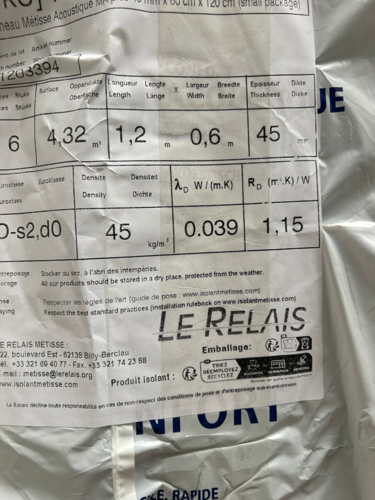 Isolatie materiaal, Doe-het-zelf en Verbouw, Isolatie en Afdichting, Ophalen, Overige materialen, 4 tot 8 cm, Dakisolatie