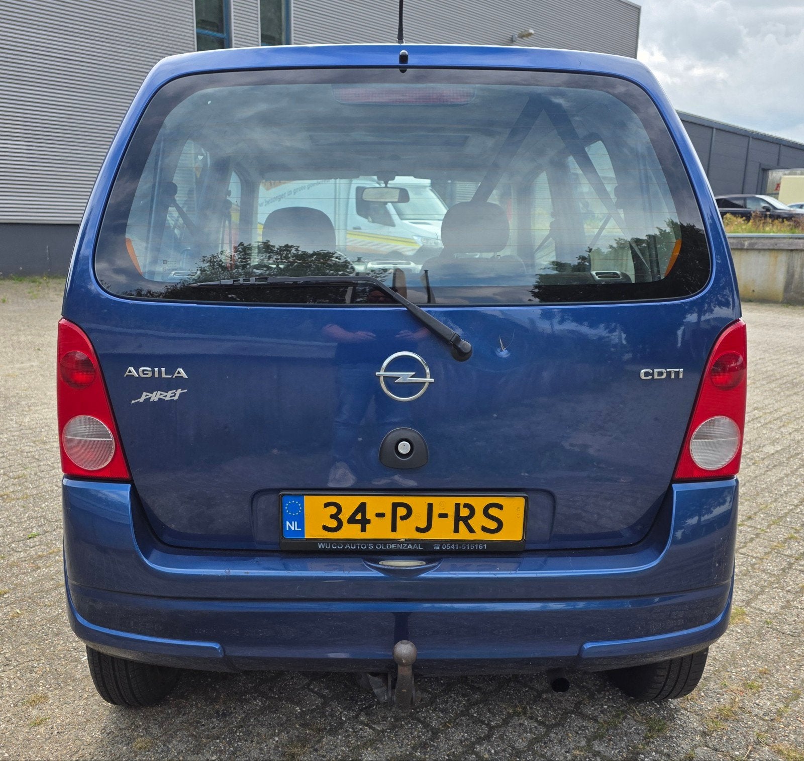 Opel Agila 1.2 I 16V **NIEUWE APK**, Auto's, Voorwielaandrijving, 74 pk, Blauw, Origineel Nederlands