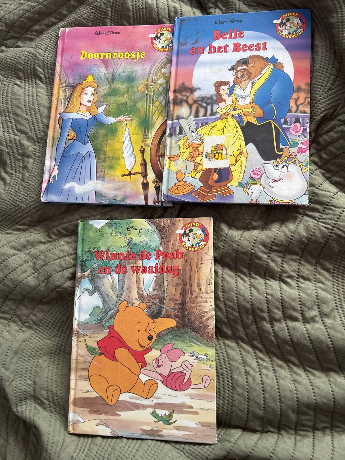Disney Boekenclub: Doornroosje, Belle en het Beest, Winnie d, Boeken, Gelezen, Jongen of Meisje, Ophalen of Verzenden, Voorleesboek