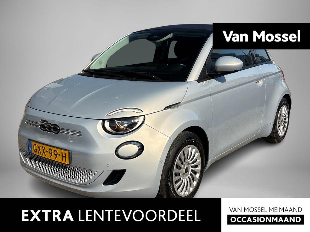 Fiat 500C Urban 42 kWh | Navigatie | Stoelverwarming | Parke, 12 maanden, Stof, Gebruikt, 4 stoelen