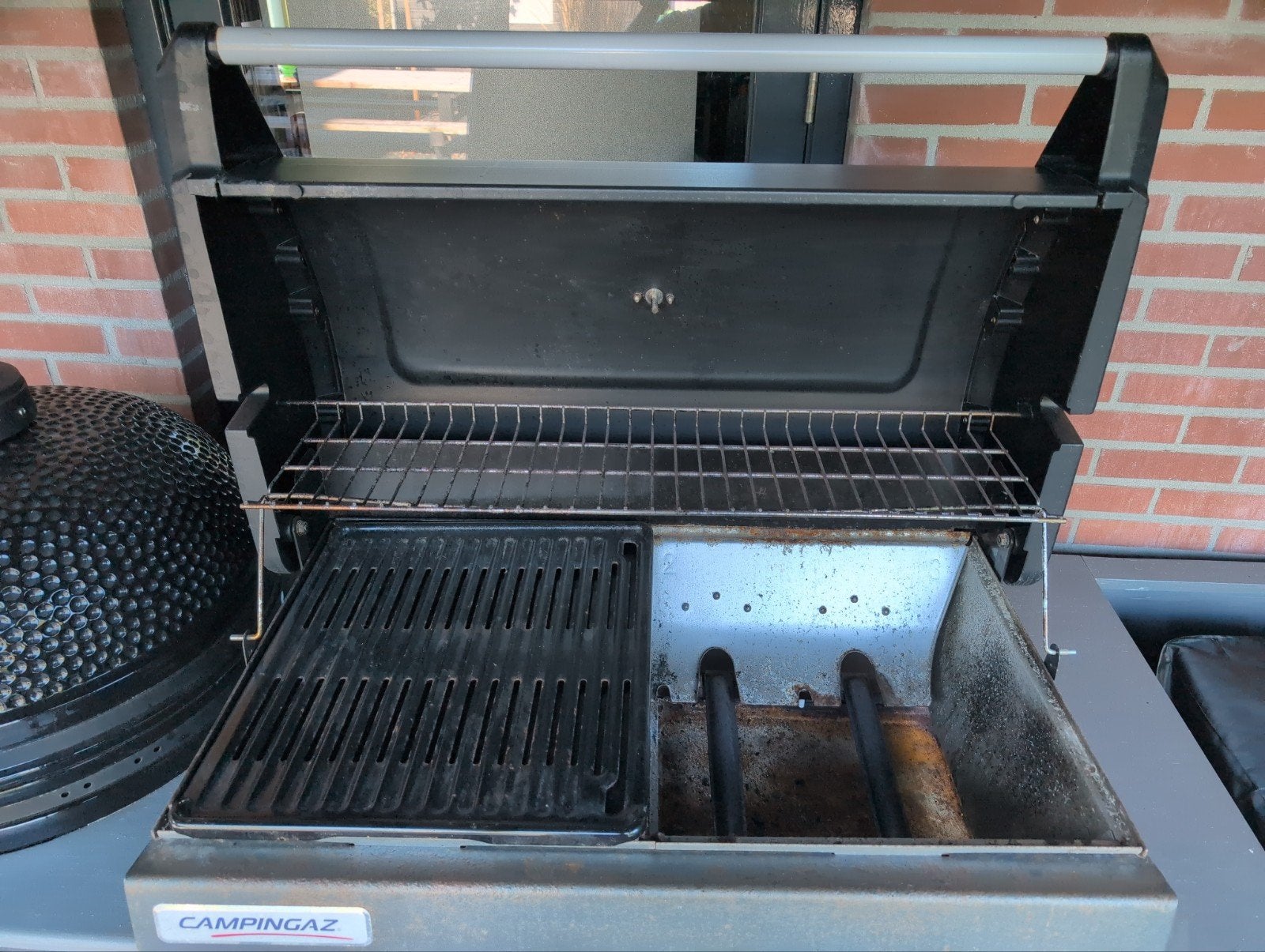 gratis gas bbq inbouw, Ophalen, Gebruikt, Campingaz 4 serie