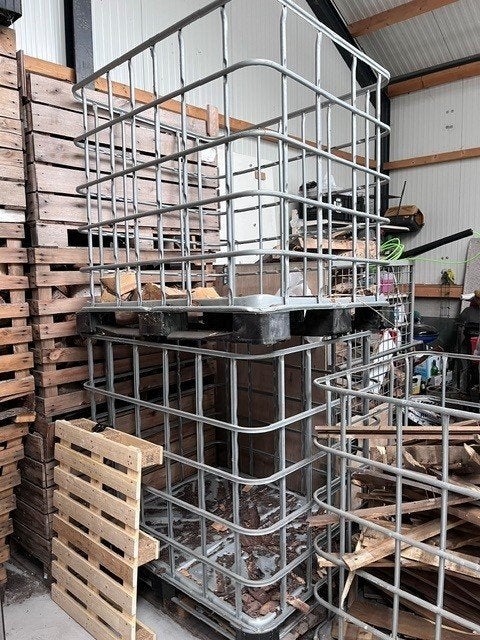 IBC kooi, Ophalen, 100 cm of meer, 60 cm of meer, Zo goed als nieuw
