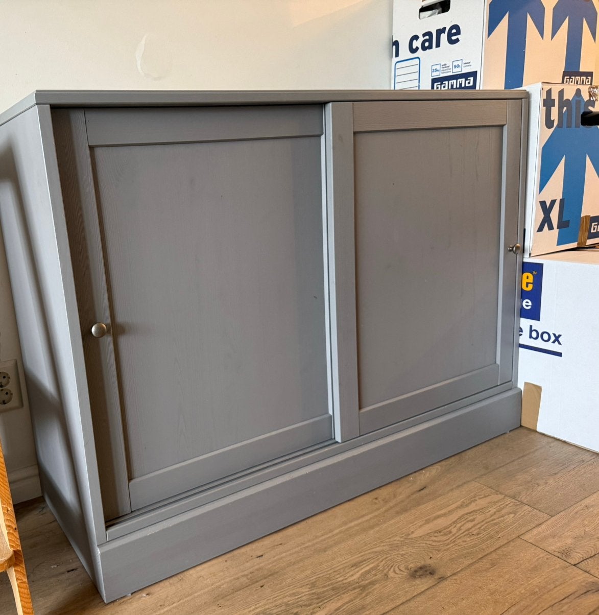 IKEA HAVSTA Kast 121x47x89, Huis en Inrichting, Ophalen, Zo goed als nieuw