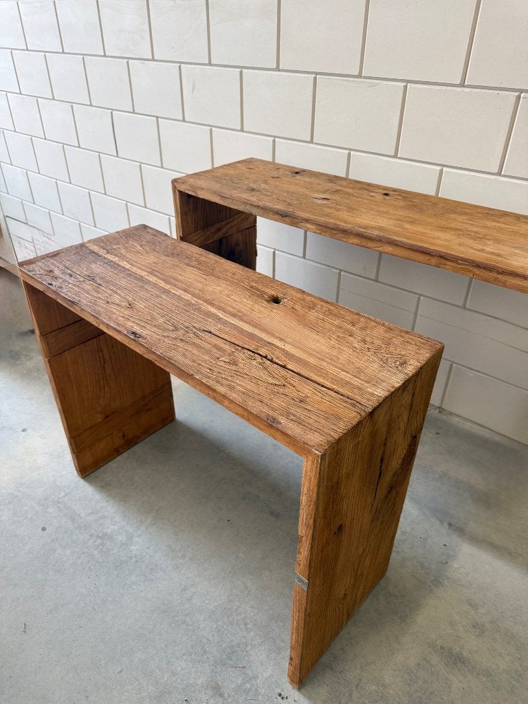 side tables, Ophalen, Gebruikt, 100 tot 150 cm, 25 tot 50 cm
