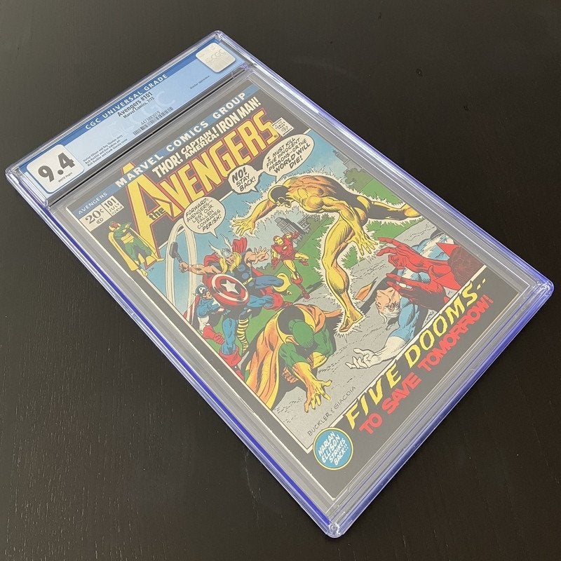 Avengers Vol.1 #101 CGC (1972) NM (9.4), Boeken, Eén comic, Amerika, Marvel Comics, Ophalen of Verzenden