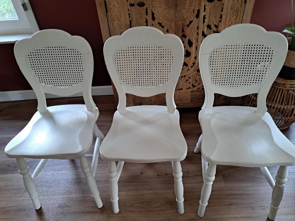 zes eetkamerstoelen, Ophalen, Gebruikt, Hout, Vijf, Zes of meer stoelen