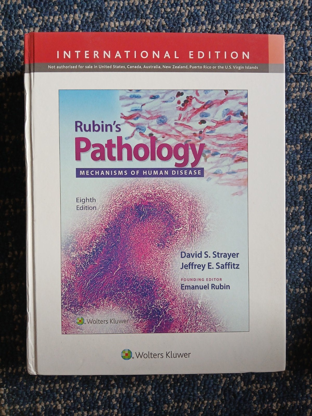 Rubin's Pathology 8ste editie, Boeken, Ophalen of Verzenden, Wolters Kluwer, Beta, WO