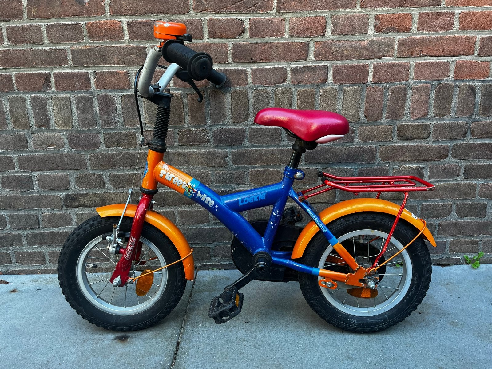 Loekie Streetwise 12 inch kinderfiets - Gebruikt, Fietsen en Brommers, Ophalen, Gebruikt, Minder dan 16 inch
