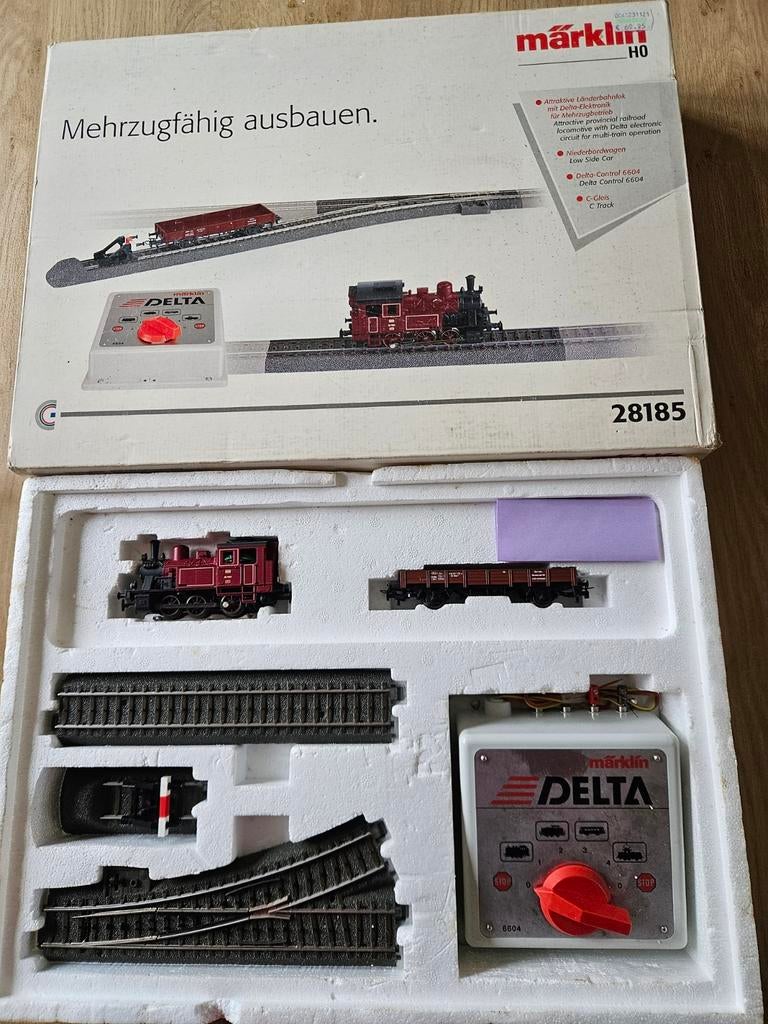Märklin H0 Treinset 28185 met Delta Control, Hobby en Vrije tijd, Modeltreinen | H0, Ophalen of Verzenden, Wisselstroom, Treinset