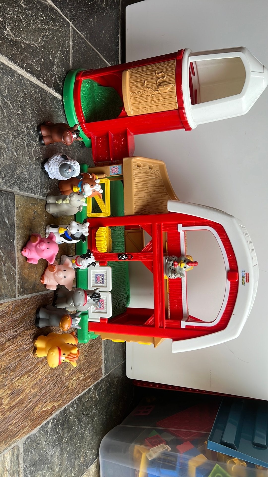 Fisher Price Little people boerderij, Kinderen en Baby's, Speelgoed | Fisher-Price, Ophalen, Zo goed als nieuw, Speelset
