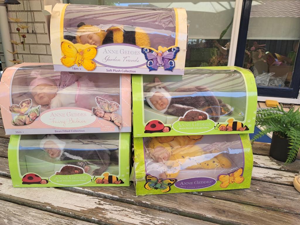 Anne Geddes middenmaat zeldzaam €25per pop, Verzamelen, Poppen, Ophalen of Verzenden, Zo goed als nieuw, Pop
