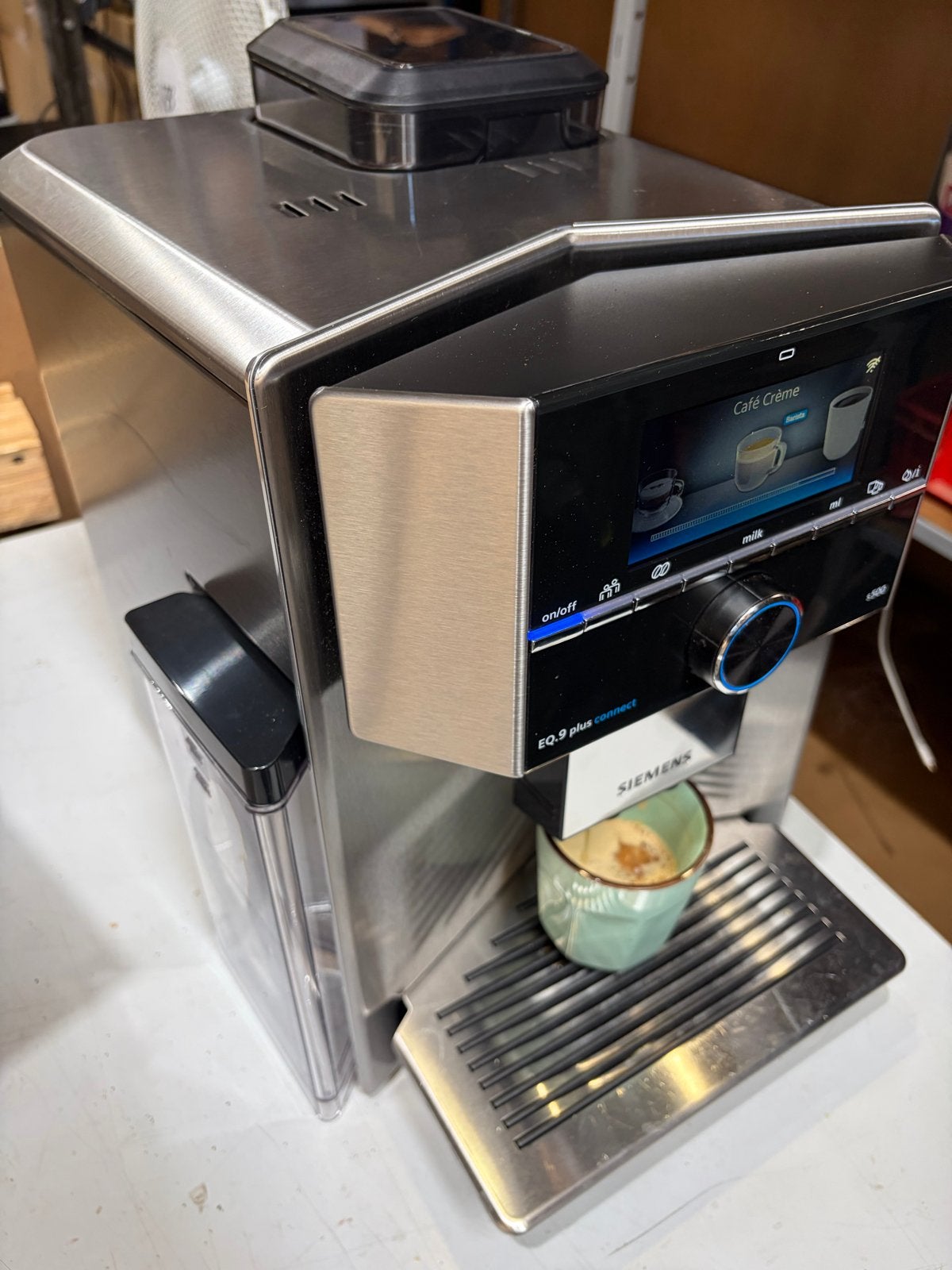 Simens EQ 9 coffee machine - defect, Ophalen of Verzenden, Koffiemachine