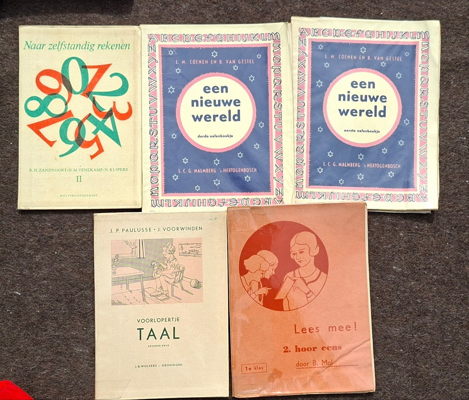 Nostalgische leerboekjes, Ophalen of Verzenden, Gebruikt