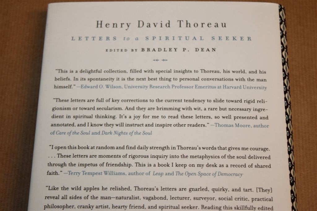 Letters to a Spiritual Seeker — Thoreau, 50 Brieven 2004, Ophalen of Verzenden, Zo goed als nieuw, Overige onderwerpen, Achtergrond en Informatie