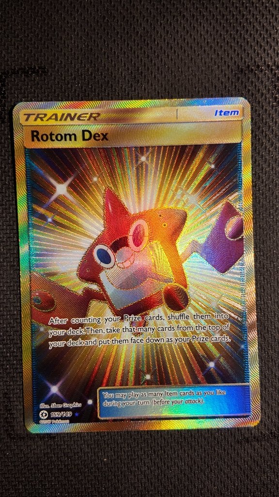 Rotom Dex 159 Sun & Moon | Pokemon kaart, Ophalen, Zo goed als nieuw, Losse kaart, Foil