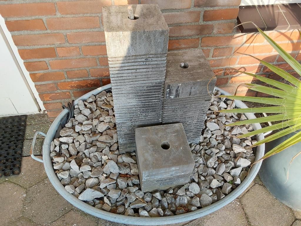 Water ornamenten, Tuin en Terras, Ophalen, Gebruikt, Hardsteen, Waterornament