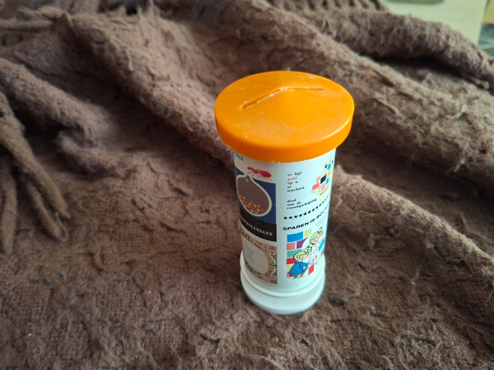 Vintage spaarpot, Verzamelen, Retro, Ophalen of Verzenden, Huis en Inrichting