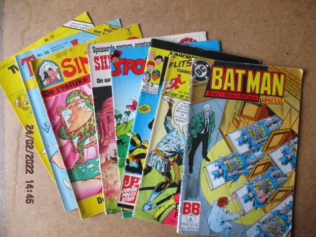 adv5945 diverse comics, Boeken, Stripboeken, Gelezen, Eén stripboek, Ophalen