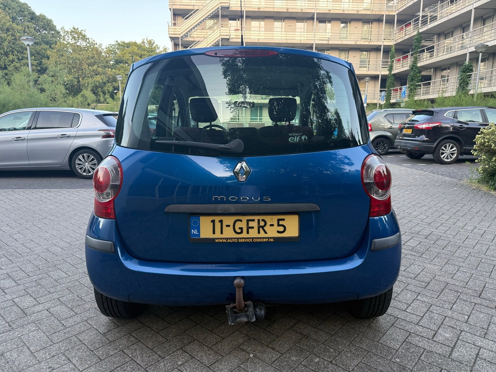 Renault Modus 1.4 2008 Blauw, Voorwielaandrijving, 15 km/l, 4 cilinders, Blauw