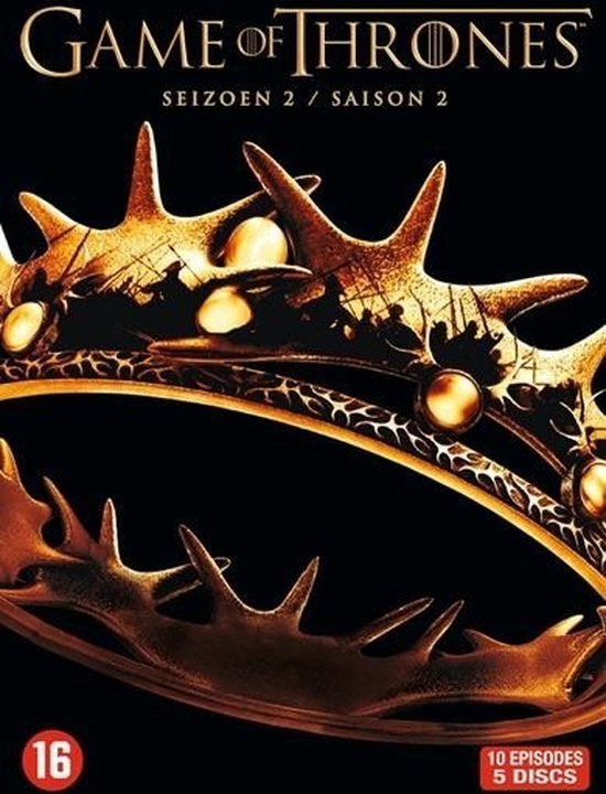 DVD box: Game of Thrones: Seizoen 2, Cd's en Dvd's, Vanaf 16 jaar, Ophalen of Verzenden, Zo goed als nieuw, Fantasy