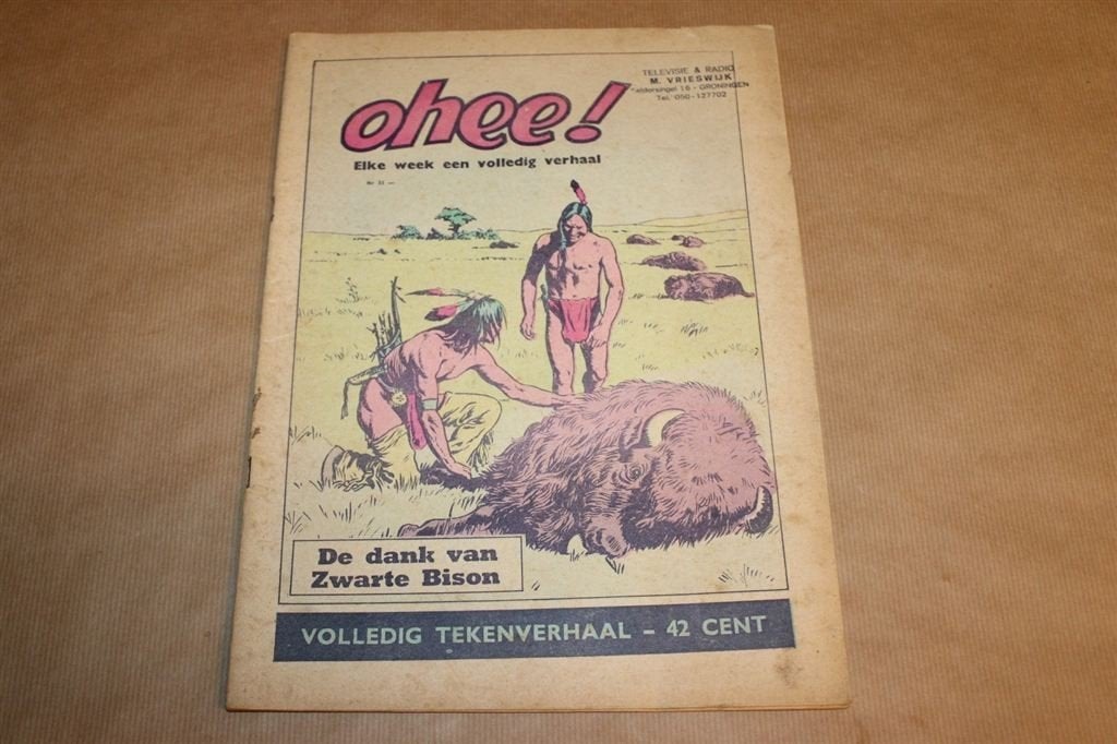 Ohee - Nr. 33 - 1963, Boeken, Stripboeken, Eén stripboek, Ophalen of Verzenden, Zo goed als nieuw