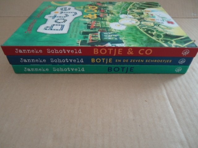 Botje, complete serie. Janneke Schotveld, Boeken, Ophalen of Verzenden, Zo goed als nieuw, Fictie algemeen
