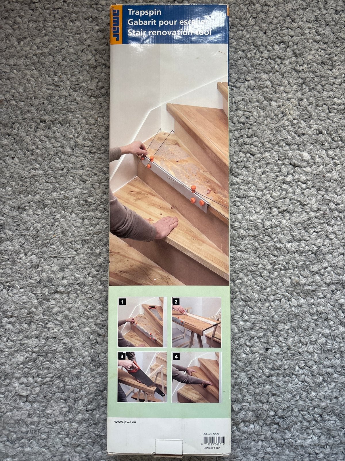 Trapspin voor traprenovatie - Nauwkeurig en Eenvoudig, Ophalen, Nieuw, Overige typen, Overige merken