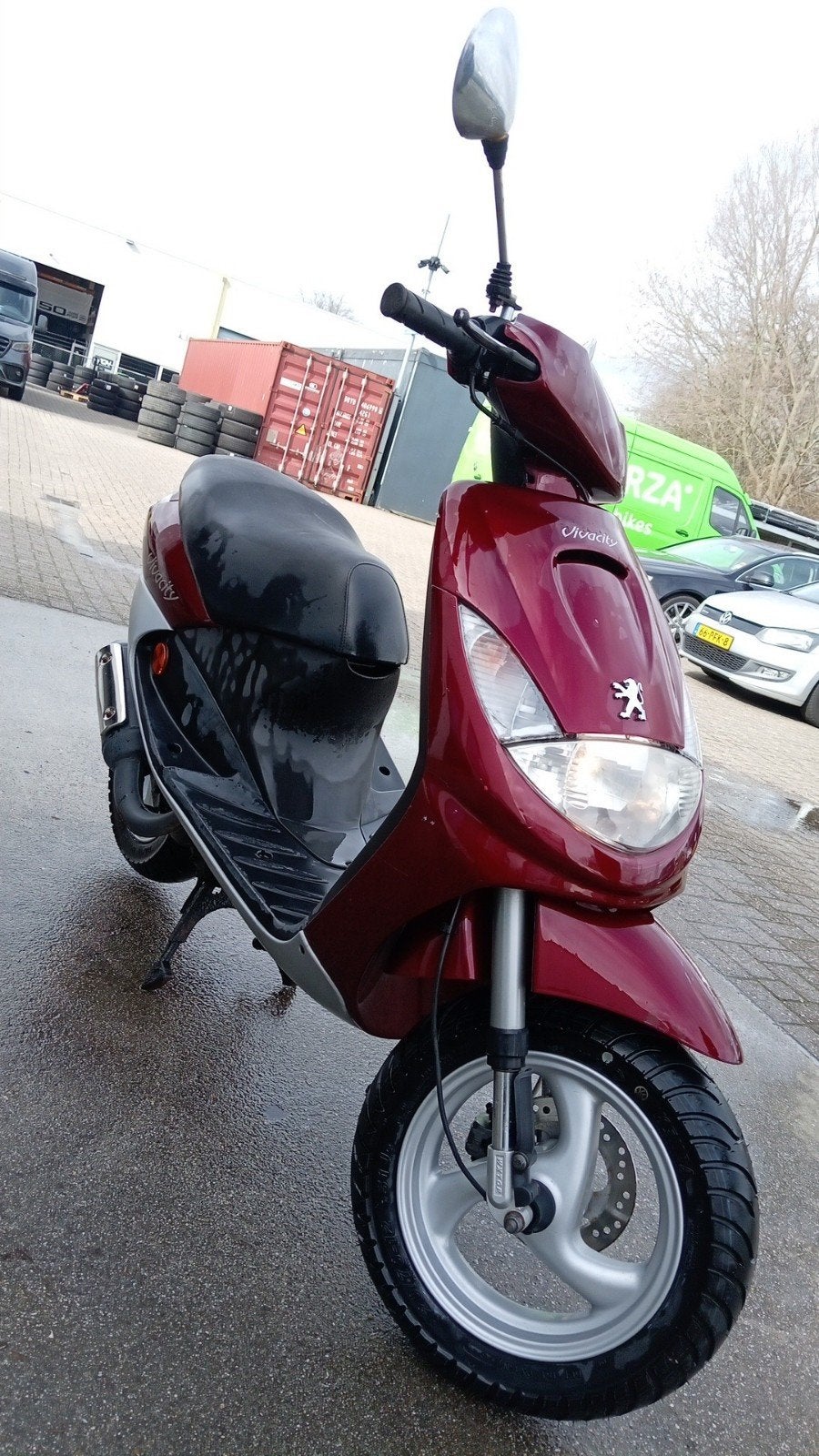 Peugeot Vivacity 2 takt origineel - Geel Kenteken, Ophalen, Gebruikt, Maximaal 45 km/u