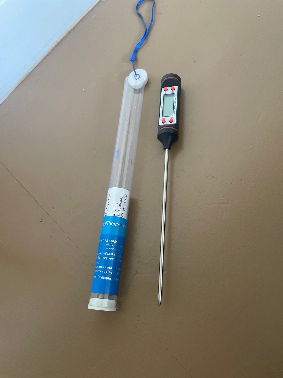 Digitale Voedselthermometer - Nauwkeurig en Handig, Kunststof, Nieuw, Voedselthermometer, Overige merken