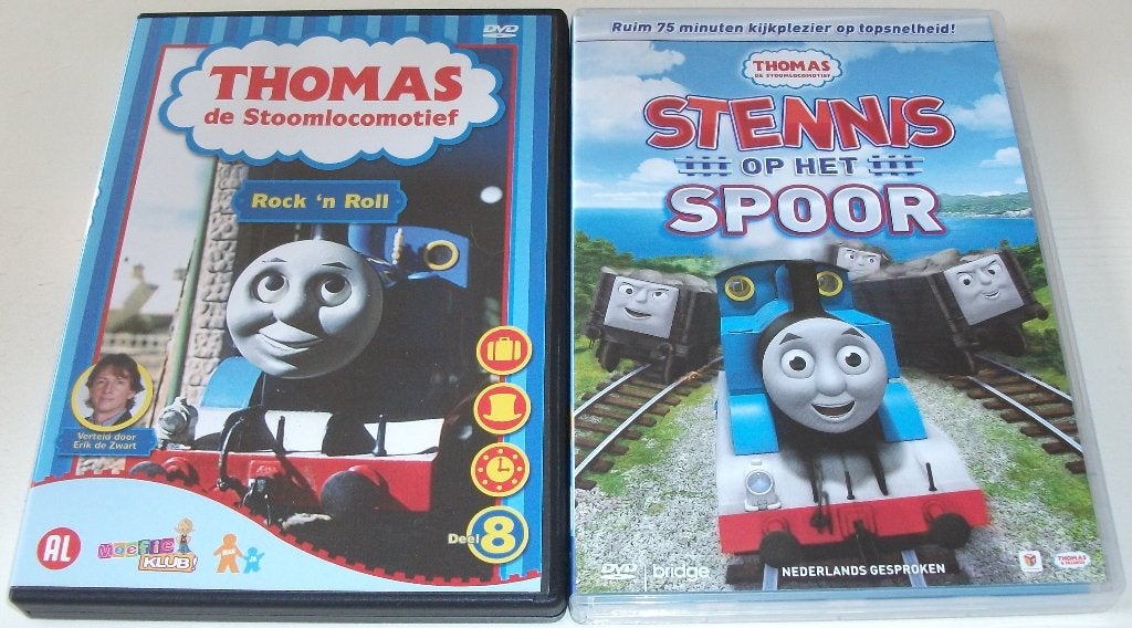 Dvd *** THOMAS DE STOOMLOCOMOTIEF *** 2 stuks, Avontuur, Alle leeftijden, Tv-serie, Zo goed als nieuw