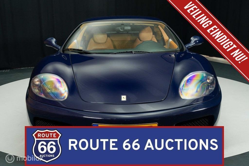 Ferrari 360 Modena | 2001 | Route 66 Auctions, Auto's, Overige carrosserieën, Zwart, Bedrijf, Handgeschakeld