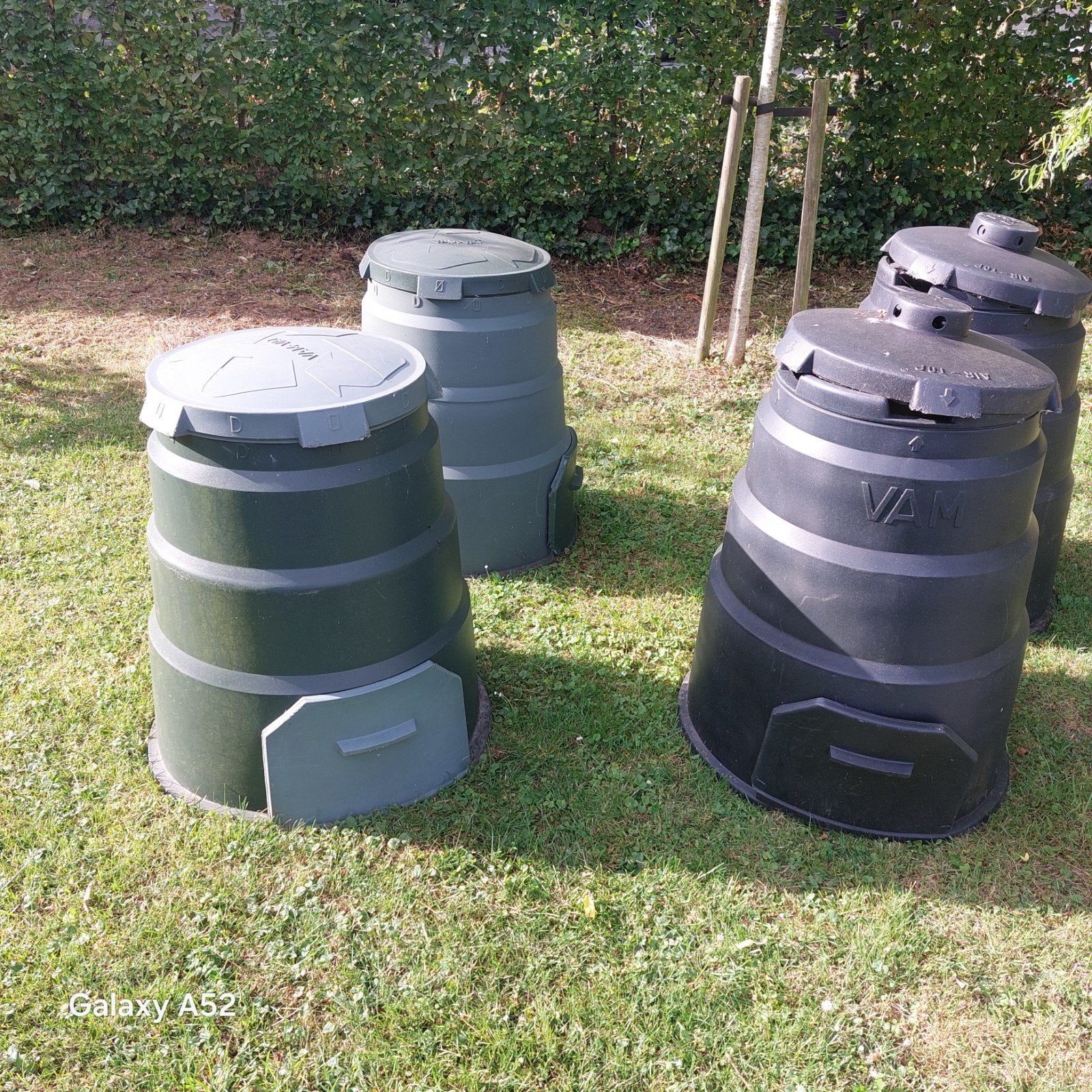 Compostbakken (4 stuks) - VAM, Ophalen, Gebruikt