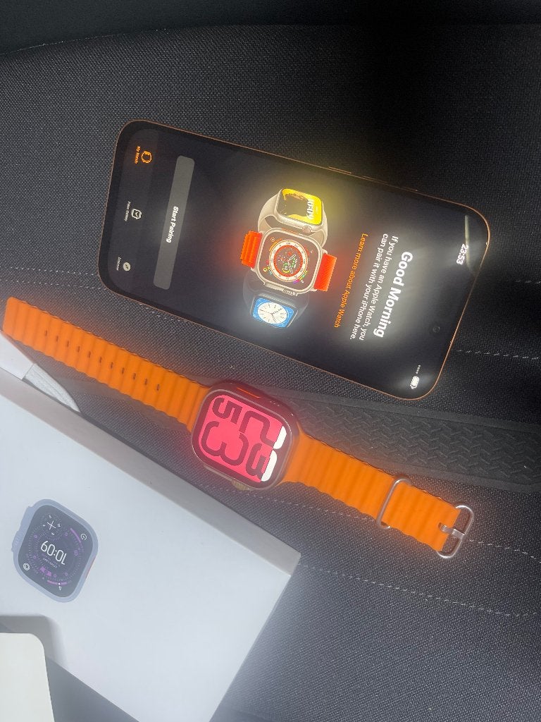 iPhone 17 pro Max design android Watch Ultra 3 look A like, 512 GB, Overige modellen, Zwart, Nieuw