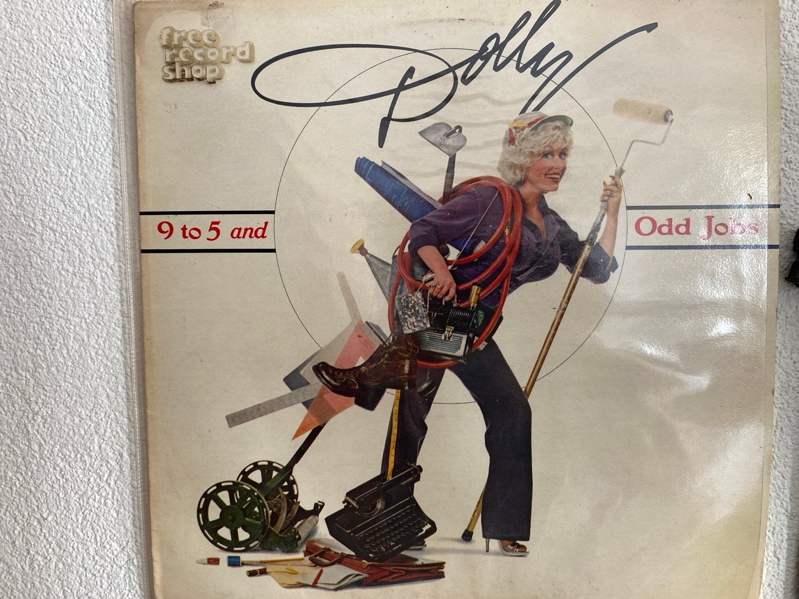 Dolly Parton - 9 to 5 and Odd Jobs LP, LP, Gebruikt, Pop, Ophalen of Verzenden