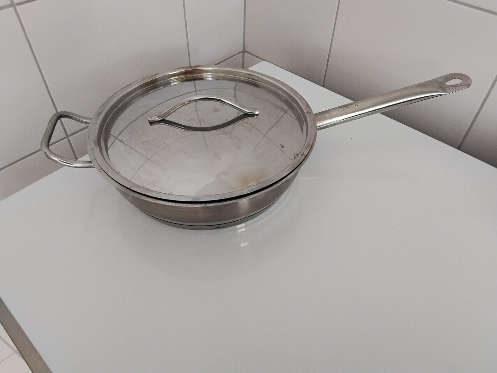 Grillpan, Ophalen, Rvs