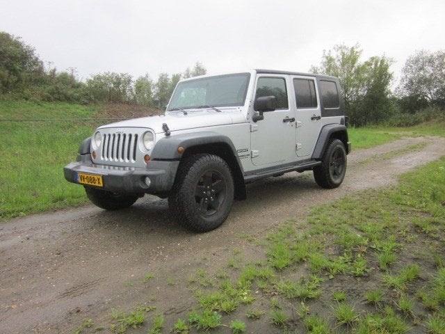 Jeep Wrangler 2.8 CRD 4x4 diesel, nieuwe APK tot 20-10-2027!, Jeep, Zwart, Elektrische ramen, Bedrijf