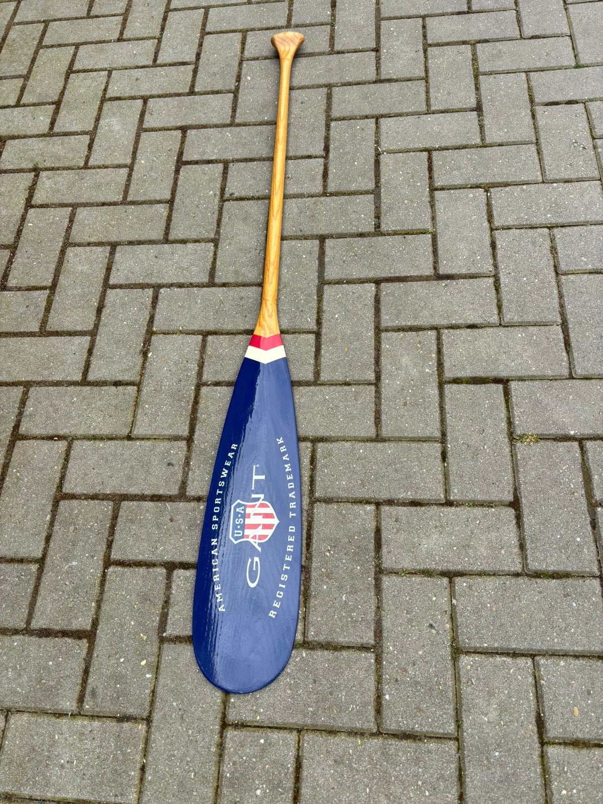 Reclame decoratie pedel GANTS american sportswear, Ophalen of Verzenden, Zo goed als nieuw, Reclamebord