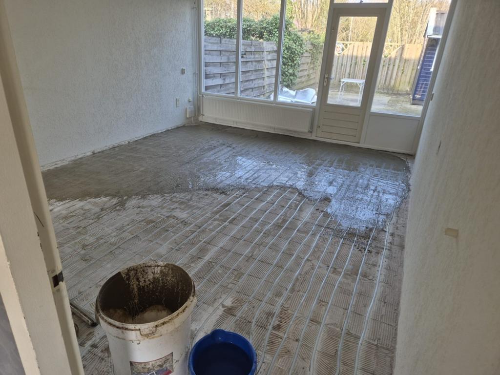 Foto 2 van Vloerverwarming nieuw bouw maar ook bestaand